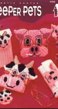 Annie's Attic  Peeper Pets  by Carole Rodgers Plastic Canvas