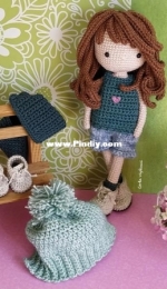 Ponto a Ponto Handmade - Carla Vigliucci - Doll Kim