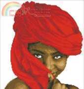 Vervaco 29.542 45.542 Lady in red