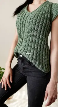 TCDDIY - TeeCe - V Neck Top