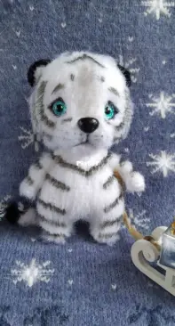 Crochet Fantasy - Galina Pisarenko - Bengal Baby Tiger - Bengaalse tijgerwelp - English and Dutch - Free