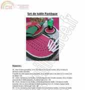 Set De Table Pasteque - French - Unknown designer