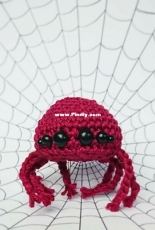 Bloody Moon Crochet - Martina Palsson - Rosie the yarn spider - Free