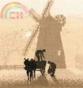 Heritage Silhouettes - PSWM372 - Windmill