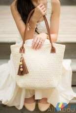 All About Ami- Stephanie Lau -  Star Stitch Purse - Free