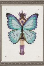 Designs by Nora Corbett NC244 Butterfly Misses - Miss Aurora Morpho