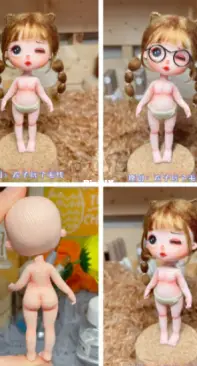 Huan Zi Wan Ge Mao Xian - Big Headed Plump Nude Doll No.3 - Chinese