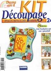 Editions Fabri-Kit Decoupage-N°24/Italian