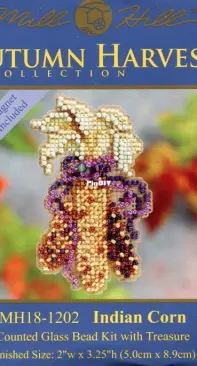 Mill Hill MH18-1202 Autumn Harvest Collection - Indian Corn