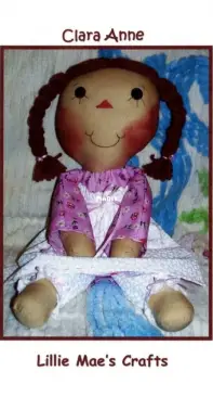 Lillie Mae's Crafts - Clara Anne by Brenda Greenwalt - Free