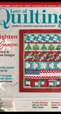 Fons and Porter's  Love of Quilting  November December 2022