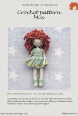 Olgamigurumi - Olga Rodriquez - Crochet pattern Mia