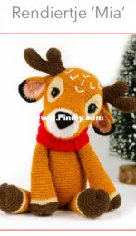 My Krissie Dolls - Kristel Droog - Reindeer Mia - Rendiertje Mia - Dutch