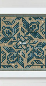 Modern Folk Embroidery - MFA018 - The Lily Wheel