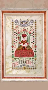 OwlForest Embroidery 0062-KS-E - The Queen of Hearts