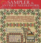 Sampler and Antique Needlework Quarterly SANQ - Vol.54 - Spring 2009