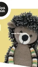 Stip en Haak - Herriët van de Wiel - Hedghog Ellie - Egel Ellie - Dutch