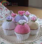 CherryHeart-Yummy Scrummy Cupcakes by Sandra Paul-Free