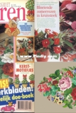 Roses Bouquet - Margriet Borduren Magazine - 3/1993 -XSD+PCS