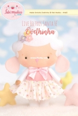 Fabi Medico Ateliê - Little Sheep - felt - Portuguese - free