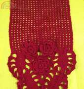 my work----red scarf