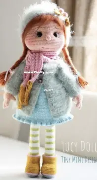 Amigurumi Aşkına - Tiny Mini Design - Demet Karabayır - Lucy Doll -English