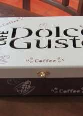 Box for coffee capsules