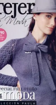 Tejer la Moda - Nro. 024 - Full Otoño - Spanish