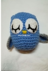 baby comforter crochet owl