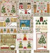 Little House Needleworks LHN Monthly Ornaments 2011 Complete XSD