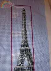 Vervaco 17511 Eiffel Tower bookmark