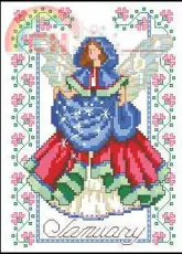 American School of Needlework ASN3651 Birthday Faeries XSD