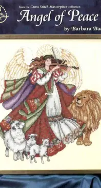 American School of Needlework ASN 3696 Angel of Peace by Barbara Baatz XSD