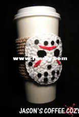 AuntJanetsDesigns-Jason's Coffee Cozy Crochet Pattern-English