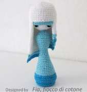 Cottonflake - Daniela Duma – Winter miniature doll
