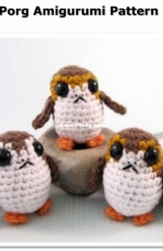 Amigurumi Star Wars Porg! Free Pattern - CRAFTYisCOOL