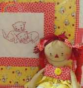 Prindle Mountain Primitives - Kitty Ann and Quilt