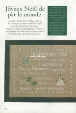 Joyeux Noel de par le Monde from Point de Croix 40 PCS
