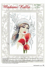 Coricamo 10000 Madame Calla From Dein Kreuzstich Magazin 2016-3