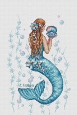 Lovely Stitches - Mermaid by Ekaterina Seryogina