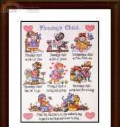 Design Works 9268 - Monday's Child