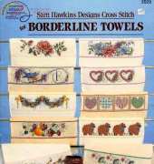 American School of Needlework ASN 3529 Borderline Towels by Sam Hawkins