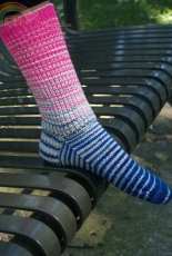 Material Girl Socks by Jaala Spiro -Free