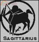Artecy Cross Stitch - Zodiac Sagitarius