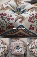 Heartstring Samplery - Brown Bird Biscornu XSD