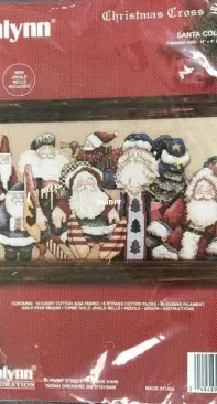 Janlynn 89-50 Santa Collector / Alma Lynne Designs ALX115 XSD