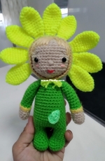 Amalou Design Doll - sunny the flower girl