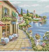 Seaside Town by Natalia Morozova from Чудесные Мгновения Wonderful Moments 4 2008 XSD