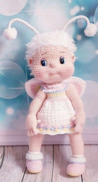 The Crochet Crazy Crew - Tracey Denise - Molly The Butterfly Baby - Бабочка Молли - Russian - Translated