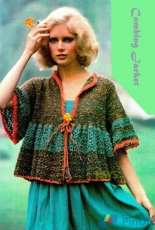 Vintage 70s - Kinzie Wool Shop - Lillian Bailey - Combing Jacket